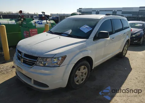 2012 Dodge Journey Se/Avp z USA, uszkodzony, nr VIN 3C4PDCAB6CT168348